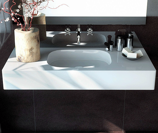 Configurer votre plan de vasque